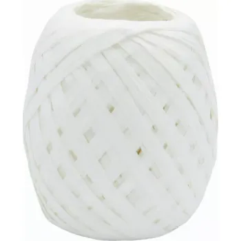 Stuha Papírová rafie 5/30 mm x 50 m bílá