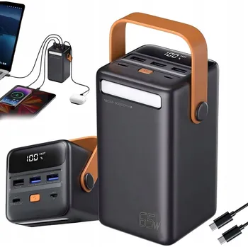 Powerbanka RYCHLÉ NABÍJENÍ POWERBANKA 50000MAH 3XUSB 2XTYPE-C PD65W