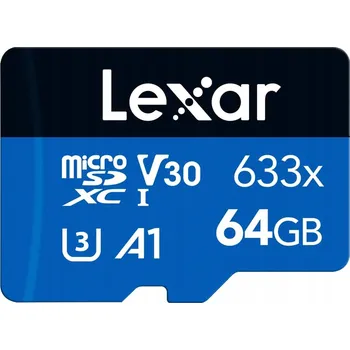 Paměťová karta Paměťová karta SDXC Lexar Co., LTD 64 GB