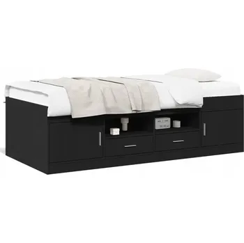 Ložnice Šuplík pod postel černá VidaXL 93 x 52 x 203 cm