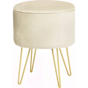 Taburet Taburet Lili s úložným prostorem kašmírový