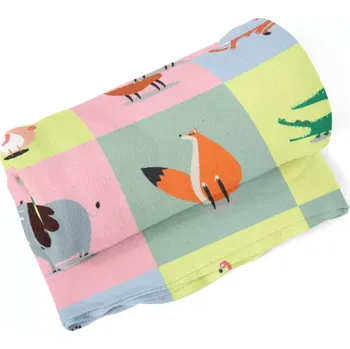 deka Sablio Deka Zvířátka ze Zoo - 150x120 cm