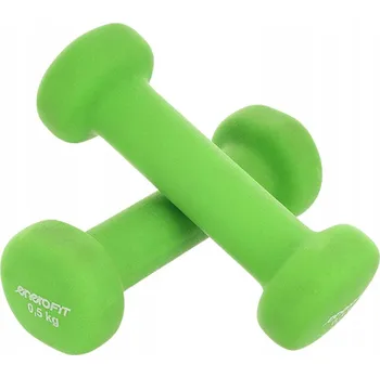 Činky 2x0,5kg Neoprenové Činky Fitness Sada Činek 1kg ENERO