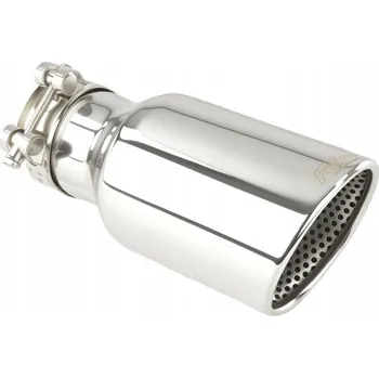 Koncovka výfuku Nerezová koncovka výfuku tlumiče FMIC, průměr 90 mm, montážní průměr 60 mm