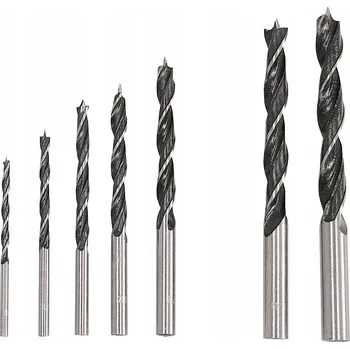 Vrták Vrták do dřeva MEGA spirálový 6 8 10 7 3 4 5 9mm sada (26208)