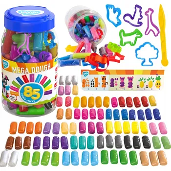 Modelovací hmota 96 el Modelína Plastelína Senso Pěnová hlína Pěnová Plastelína Hlína Sada XXL