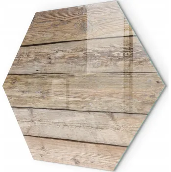 Obraz Žáruvzdorné sklo pod kamna s texturou dřevěných prken, v. 40 cm