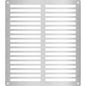 Větrací mřížka Ventilační mřížka Ventilační ADGO stříbrná