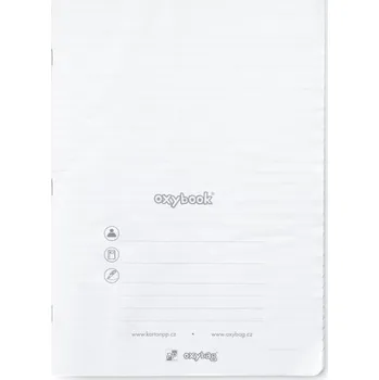 Set školních potřeb Náplň sešit A4 OXY book 40 listů, tisk 1/1 linky 8mm