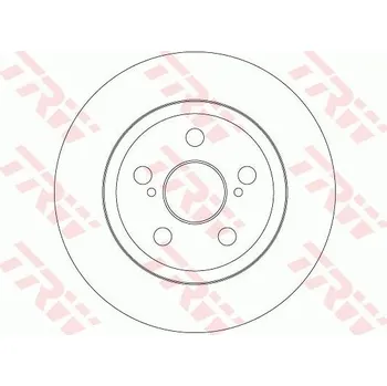 Brzdový kotouč Brzdový kotouč LUCAS DF6331