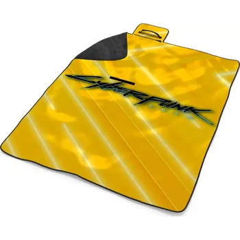 deka Sablio Plážová deka Cyberpunk 2077 Žlutý: 200x140 cm