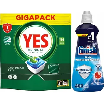 Tableta do myčky TABLETY DO MYČKY FAIRY / YES ORIGINAL All in One 114 TABLET