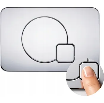 Splachovací tlačítko Splachovací tlačítko pro WC ADGO stříbrné