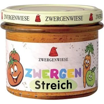 Zwergenwiese Rajčatová pomazánka pro děti 180 g bio BIO VEGAN BEZLEPEK Množství: 1 ks