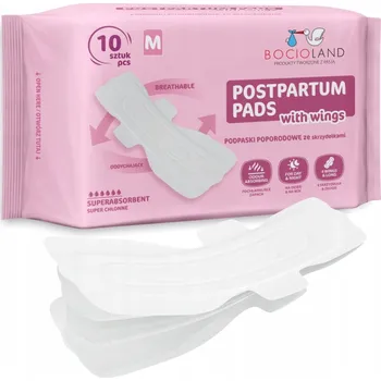 Menstruační vložka Vysoce absorpční poporodní vložky M 10 ks