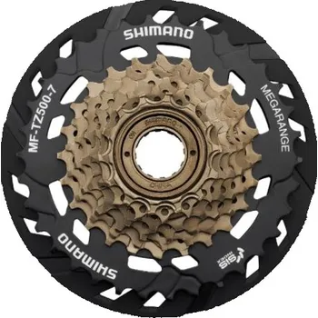 Kazeta přesmyku kolečko 7 14-28z Shimano TZ500 s krytem servisní balení