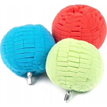 AMiO Sada houbiček na leštění disků kol houbičky leštící kulaté AMIO-03702