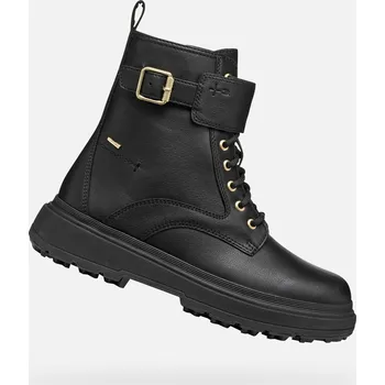 Dámské kozačky Dámské boty GEOX LAMIDIE + GRIP ABX G009744 ČERNÁ 36