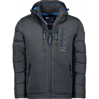 GEOGRAPHICAL NORWAY bunda pánská BEACHWOOD MEN 068 6XL tmavě šedá