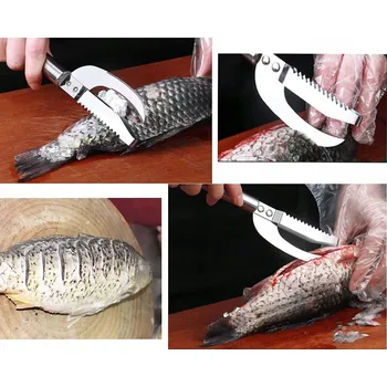 Kuchyňská škrabka Škrabka na ryby z nerezové oceli | FISHBLADE