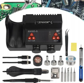 Páječka DIGITÁLNÍ PÁJECÍ STANICE 700W, HORKÝ VZDUCH, DISPLEJ