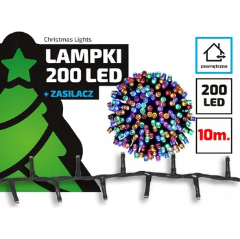 Vánoční dekorace Vánoční osvětlení na stromeček Okej Lux 101 - 200 světýlek