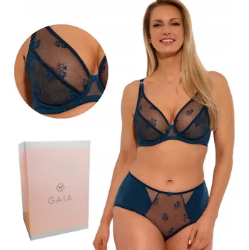 Podprsenka Gaia podprsenka s měkkými košíčky modrá velikost 80B