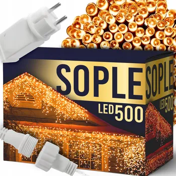 Vánoce Světelný závěs MAXSELL rampouchy 301 - 500 LED