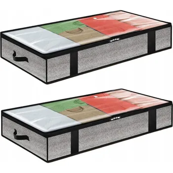 Úložný box Velký Organizér Sada 2 ks Úložná taška do skříně na povlečení oblečení pod postel