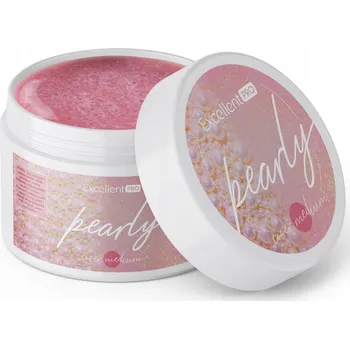 Lak na nehty EXCELLENT PRO PEARLY GEL PERLOVÝ STAVEBNÍ GEL COVER MEDIUM 50 g