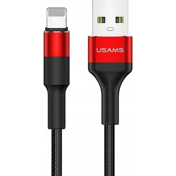 Datový kabel Kabel Usams USB - Apple 30-pin 1,2 m červený