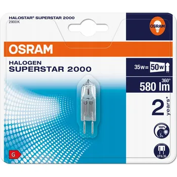 Žárovka Osram Halostar Superstar 2000 GY6.35 35W 12V - Teplá bílá 930