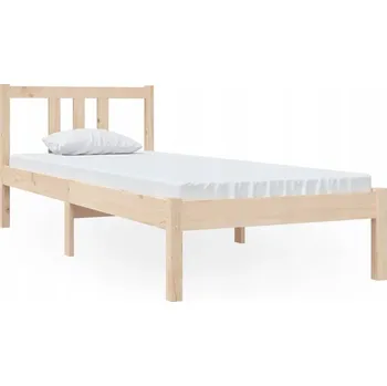 Postel Dřevěný rám postele z borovice 195,5 x 80,5 x 69,5 cm, jednolůžko