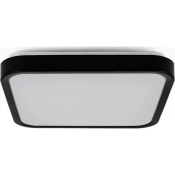 Stropní Svítidlo V-TAC 48W LED SAMSUNG CHIP Čtverec 42x42 cm Nástěnný IP44 Černý