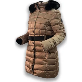 Dámský kabát Dámský zimní kabát TRIMM AGATA beige Barva: beige, Velikost: XXL