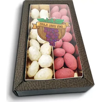 Čokoláda Sablio Mandle v čokoládě Zraji jako víno - 2x 80g