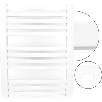 Radiátor Koupelnový radiátor vodní ADGO 246 W 580 x 480 mm bílý