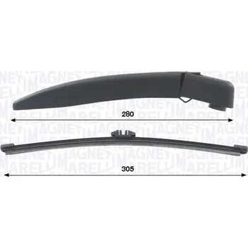 Stěrač Stěrač-sada, čištění oken MAGNETI MARELLI 000723180437