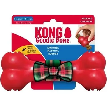 Hračka pro psa Hračka guma vánoč. KONG Goodie Bone M