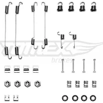 Brzdová čelist Sada příslušenství, brzdové čelisti TOMEX C TX 40-42