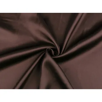Satén splývavý Rose, střední, 13 (52) (180 g/m²) hnědá