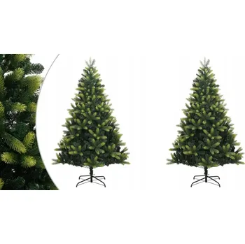 Vánoční stromek 180 cm, Umělý vánoční stromek na panty se stojanem