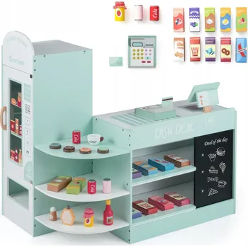 Hra na obchod Dětský obchod na hraní s příslušenstvím Obchod s pokladnou pro děti