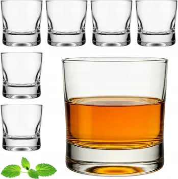 Sklenice Sklenice na Whisky a Drinky Sada 6 Ks Univerzální Klasické 250 ml