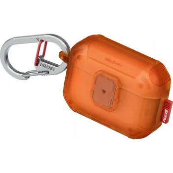 Příslušenství pro sluchátka Pouzdro Skinarma Mecha LE pro AirPods Pro 3 oranžové