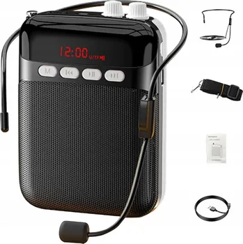 IP kamera Mikrofon s zesilovačem hlasu + FM pro průvodce, učitele