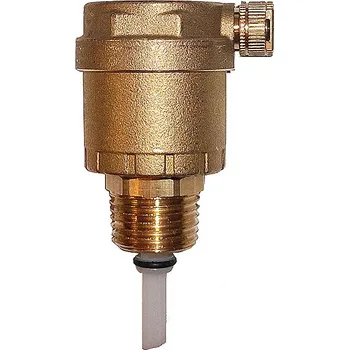 Ventil GIACOMINI Automatický odvzdušňovací ventil přímý s uzavíracím ventilem 1/2" R88IY00