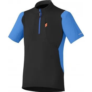 Cyklistické oblečení dres krátký pánský Shimano Touring Jersey černý