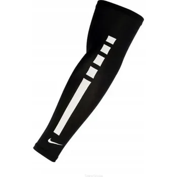 Podprsenka Tenisový návlek na ruku Nike Dri-Fit UV Sleeves černo-bílý S/M