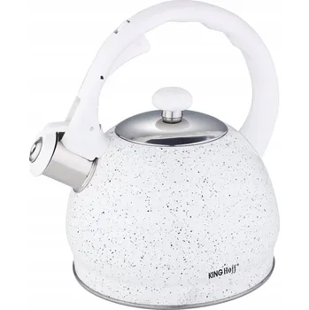 Varná konvice Kinghoff tradiční ocelová Konvice 2 l bílá